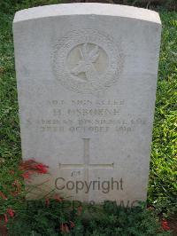 Dar Es Salaam War Cemetery - Osborne, H